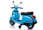 Vespa Scooter Electric Ride On Motorcycle - Blue – view 4