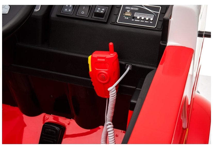 Fire Truck Red - Electric Ride On Car – view 15