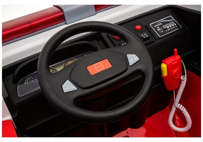 Fire Truck Red - Electric Ride On Car – view 17