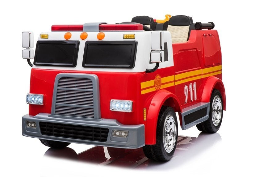 Fire Truck Red - Electric Ride On Car – view 3
