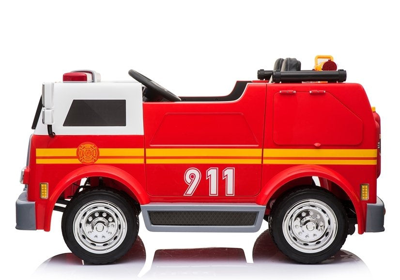 Fire Truck Red - Electric Ride On Car – view 4