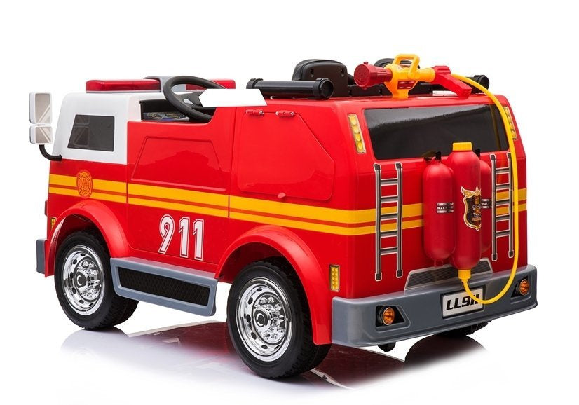 Fire Truck Red - Electric Ride On Car – view 5