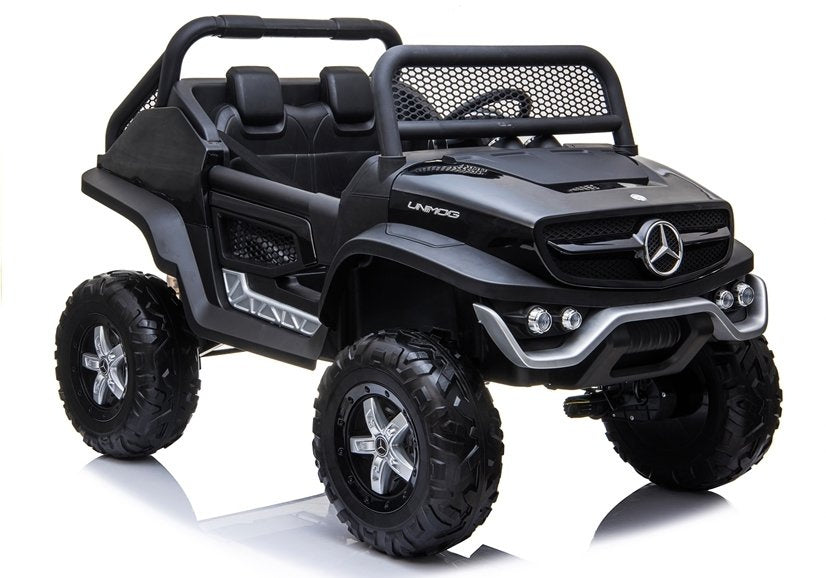 Mercedes Unimog Electric Ride On Car Black – Electric Ride-On