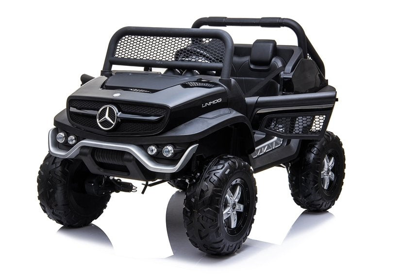Mercedes Unimog Electric Ride On Car Black – view 10