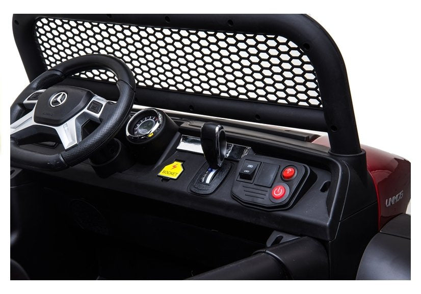 Mercedes Unimog Electric Ride On Car Black – view 11