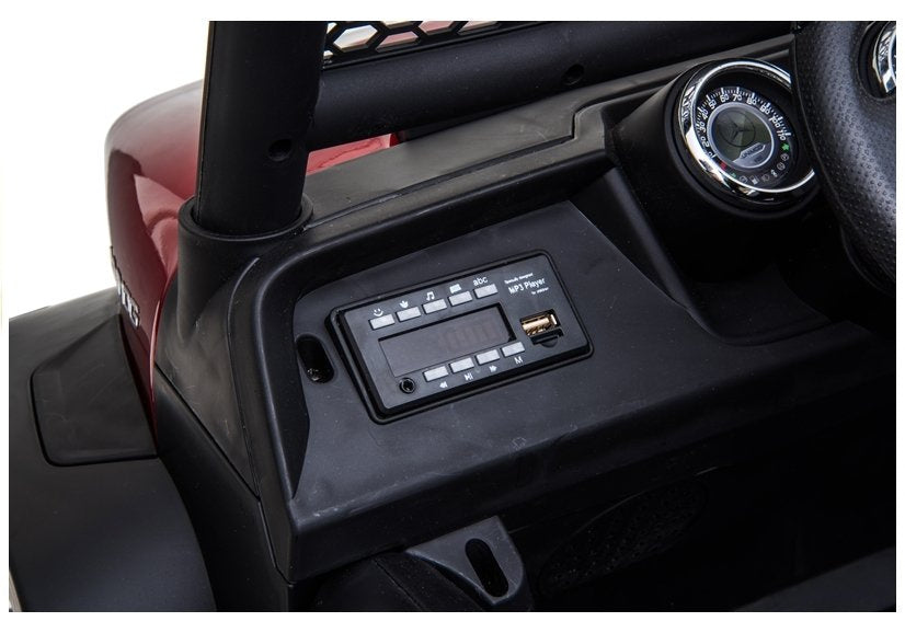 Mercedes Unimog Electric Ride On Car Black – view 12