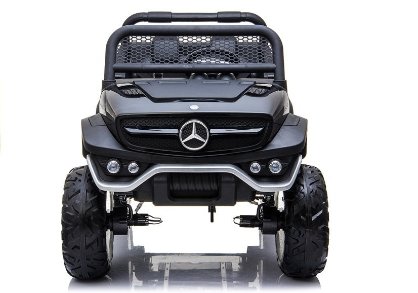 Mercedes Unimog Electric Ride On Car Black – view 2