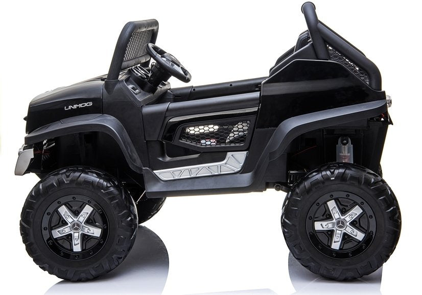 Mercedes Unimog Electric Ride On Car Black – view 4