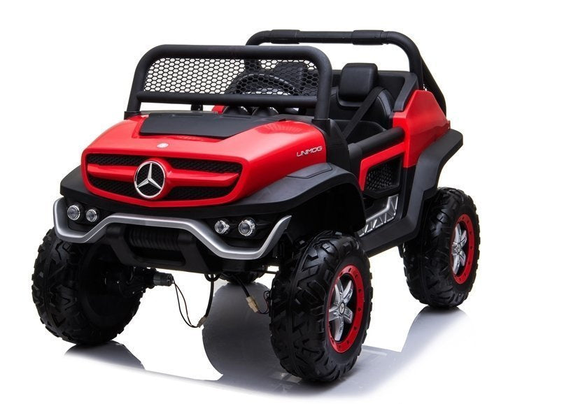 Mercedes Unimog Electric Ride On Car Red – view 3