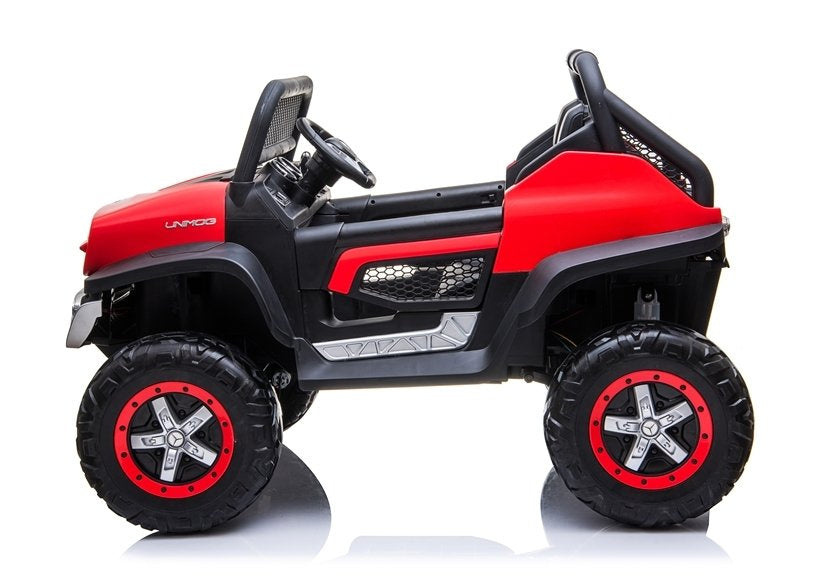 Mercedes Unimog Electric Ride On Car Red – view 4