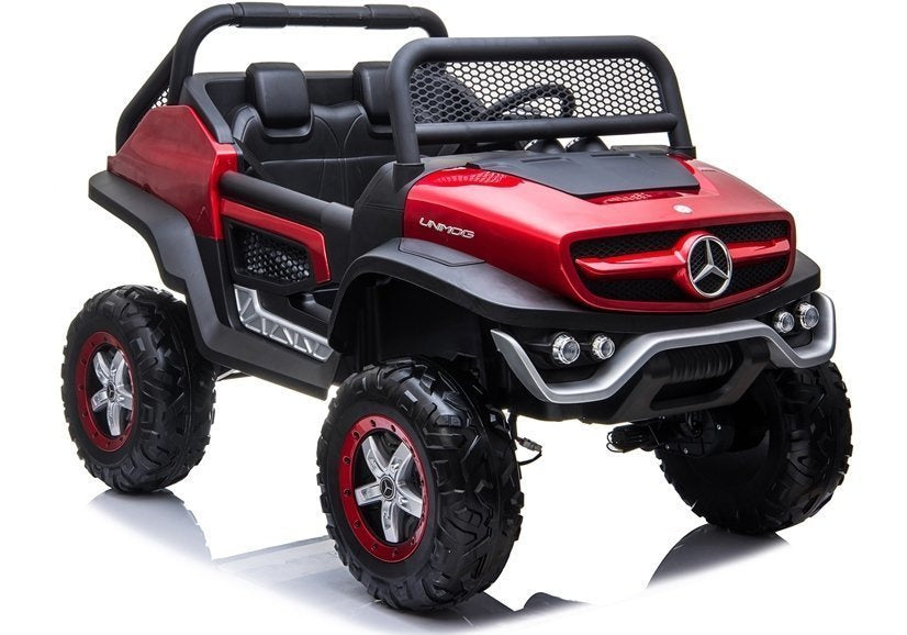 Mercedes Unimog Electric Ride On Car Red – Electric Ride-On
