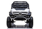 Mercedes Unimog Electric Ride On Car White – view 2