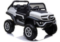 Mercedes Unimog Electric Ride On Car White – Electric Ride-On
