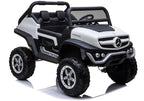 Mercedes Unimog Electric Ride On Car White – Electric Ride-On