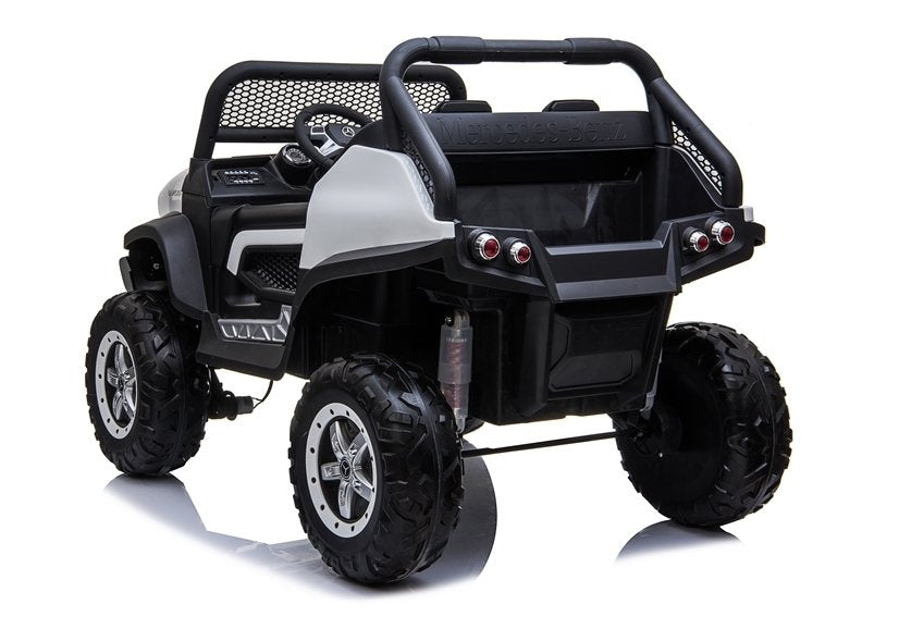 Mercedes Unimog Electric Ride On Car White – view 7