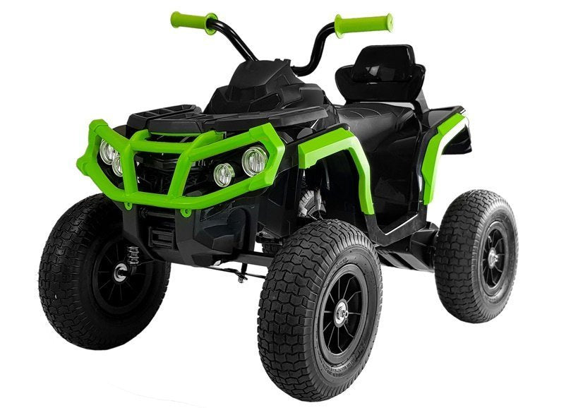 Quad BDM0906 Electric Ride On Vehicle Pumped Wheels - Black – view 3