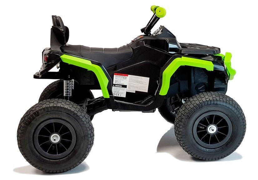 Quad BDM0906 Electric Ride On Vehicle Pumped Wheels - Black – view 5