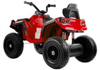 Quad BDM0906 Electric Ride On Vehicle Pumped Wheels - Red – view 3