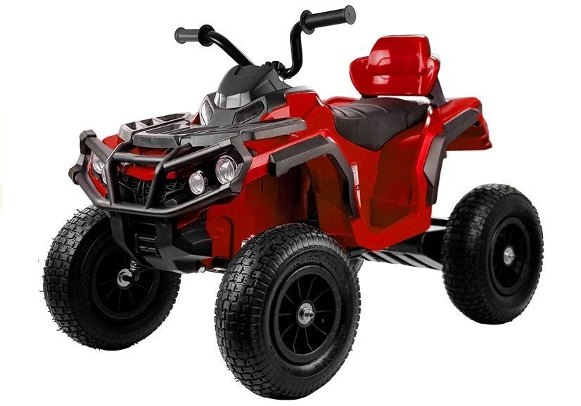Quad BDM0906 Electric Ride On Vehicle Pumped Wheels - Red – view 2