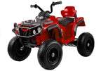 Quad BDM0906 Electric Ride On Vehicle Pumped Wheels - Red – view 2