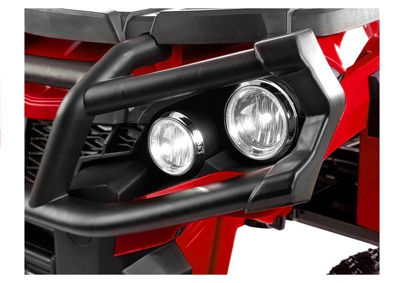 Quad BDM0906 Electric Ride On Vehicle Pumped Wheels - Red – view 8