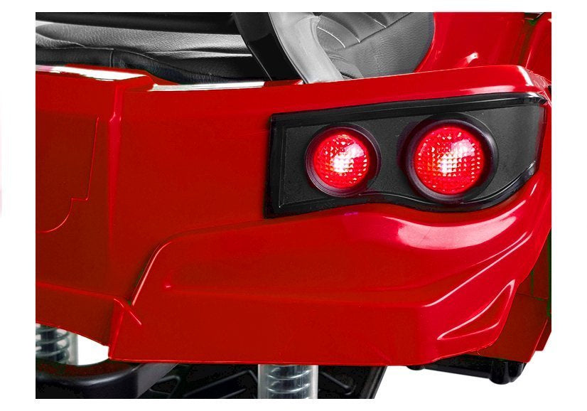Quad BDM0906 Electric Ride On Vehicle Pumped Wheels - Red – view 9