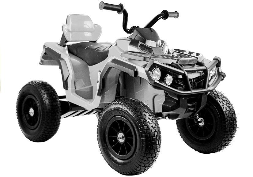Quad BDM0906 Electric Ride On Vehicle Pumped Wheels - White – Electric Ride-On