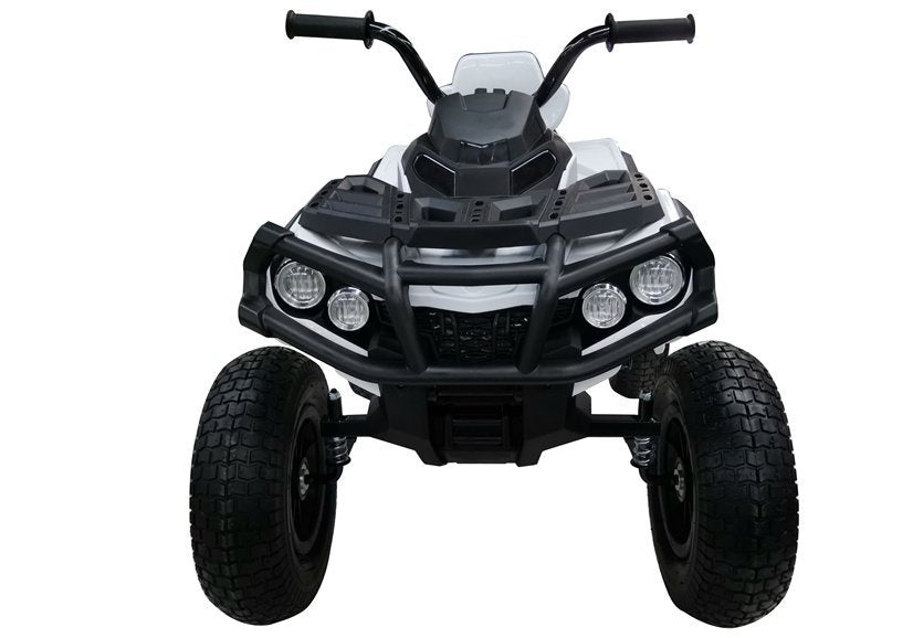 Quad BDM0906 Electric Ride On Vehicle Pumped Wheels - White – view 4