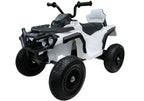 Quad BDM0906 Electric Ride On Vehicle Pumped Wheels - White – view 6