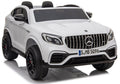 Electric Ride-On Car Mercedes GLC 63S QLS White – Electric Ride-On