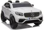 Electric Ride-On Car Mercedes GLC 63S QLS White – Electric Ride-On