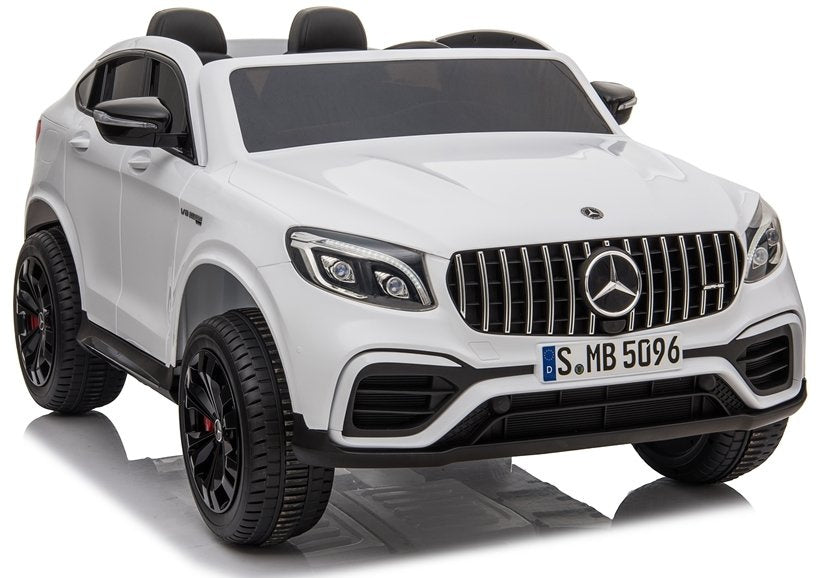 Electric Ride-On Car Mercedes GLC 63S QLS White – Electric Ride-On