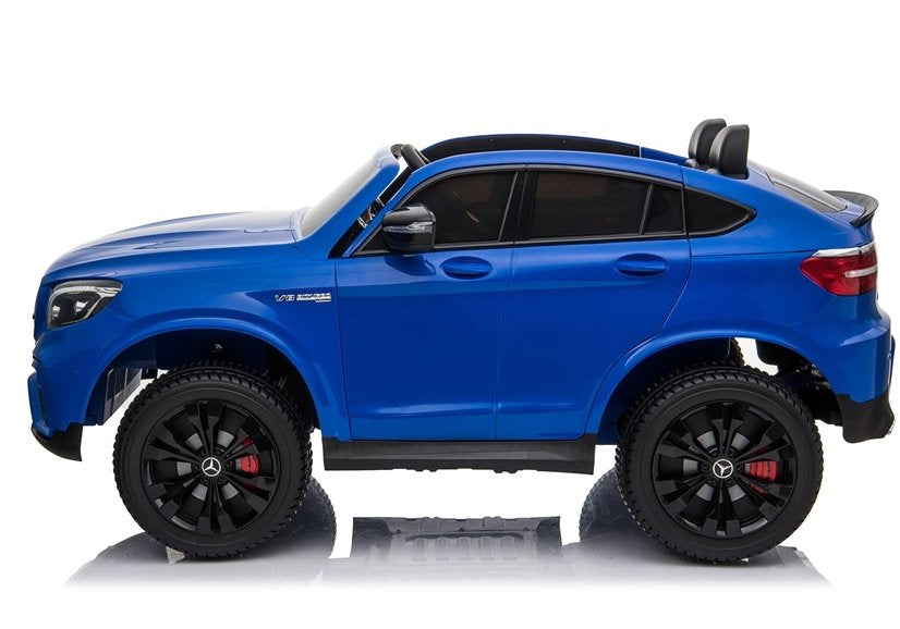 Electric Ride-On Car Mercedes GLC 63S Blue Painted – view 4