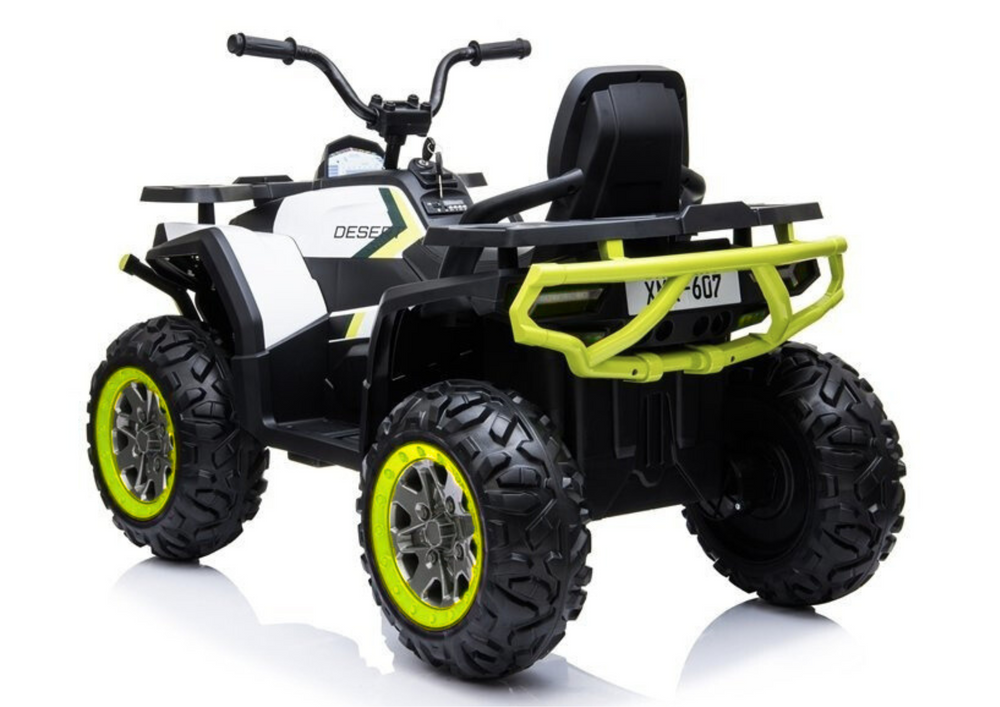 XMX607 Electric Ride On Quad - White – view 7