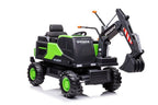 Battery Excavator Volvo DK-VE888 Green – Electric Ride-On