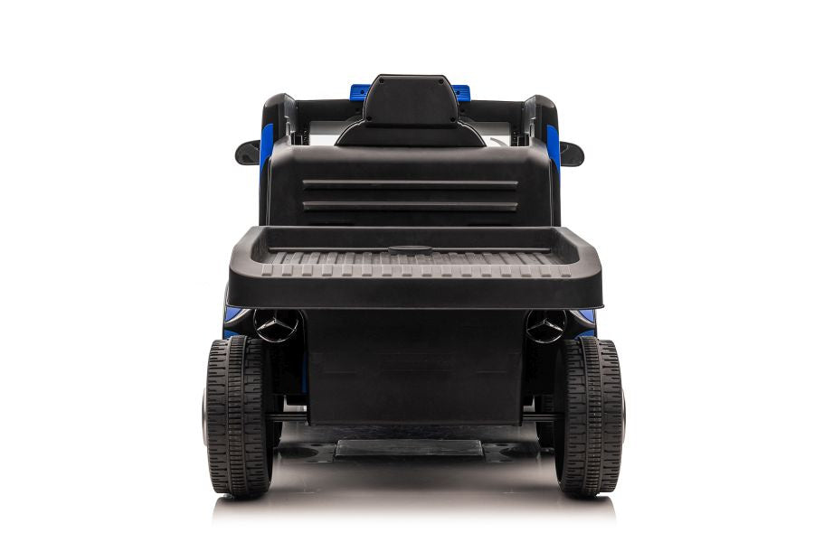 Battery Car Mercedes XMX622B Semi-trailer Navy Blue LCD – view 3
