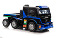 Battery Car Mercedes XMX622B Semi-trailer Navy Blue LCD – Electric Ride-On