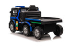 Battery Car Mercedes XMX622B Semi-trailer Navy Blue LCD – view 6