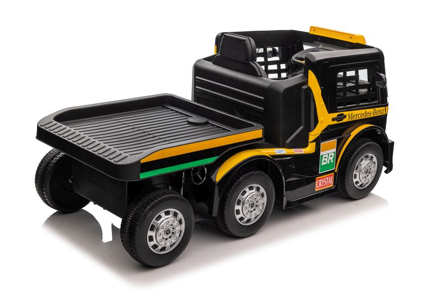 Battery Car Mercedes XMX622B Semi-trailer Yellow LCD – view 10