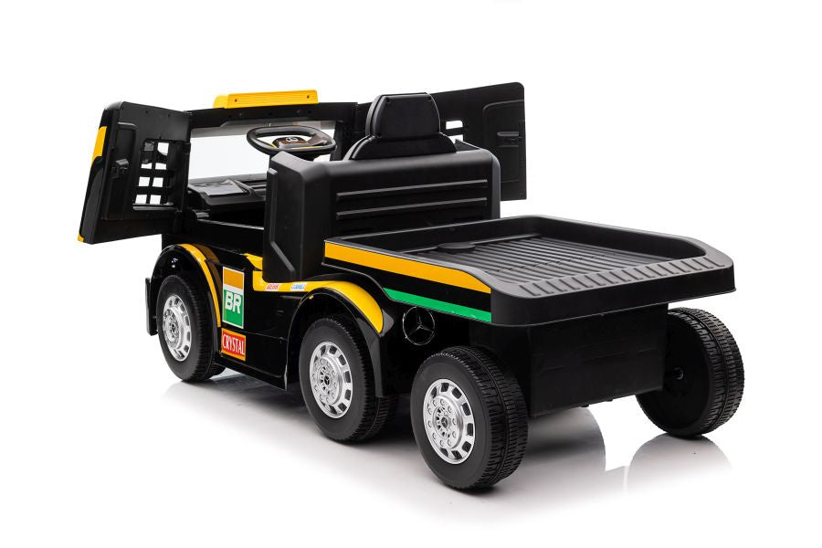 Battery Car Mercedes XMX622B Semi-trailer Yellow LCD – view 12