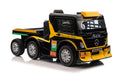 Battery Car Mercedes XMX622B Semi-trailer Yellow LCD – Electric Ride-On