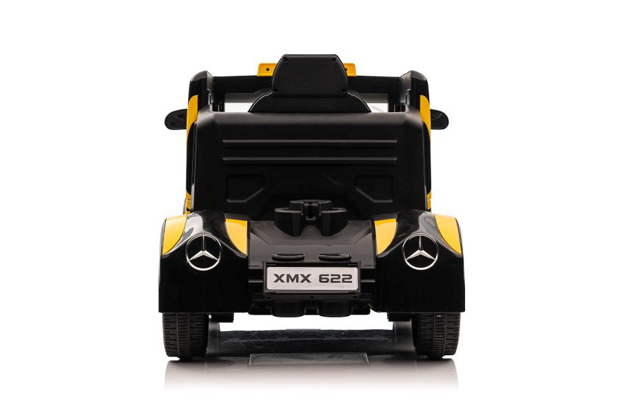 Battery-powered car Mercedes XMX622 Yellow – view 3