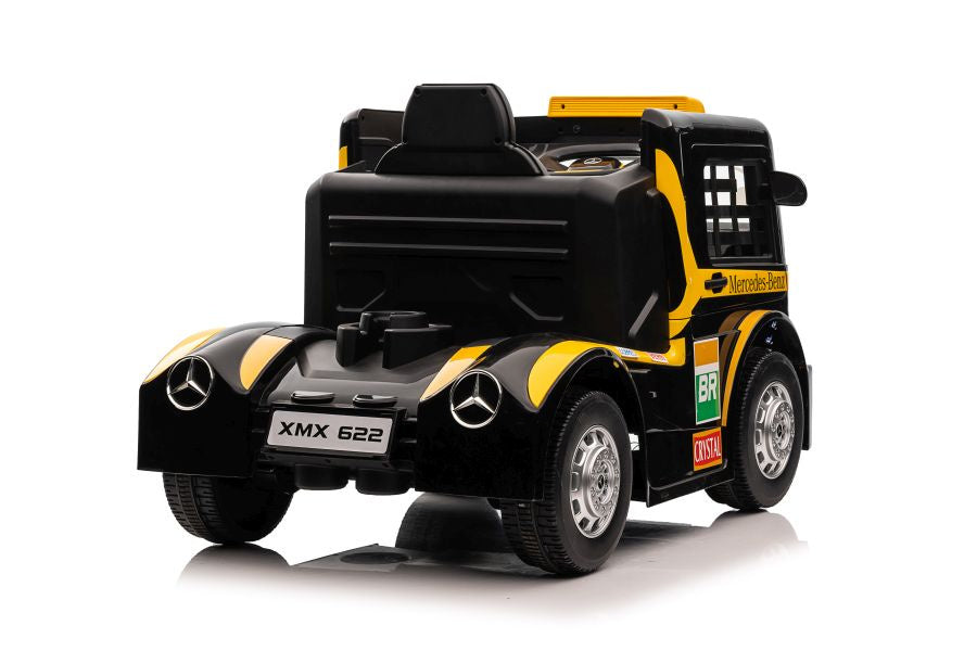 Battery-powered car Mercedes XMX622 Yellow – view 4