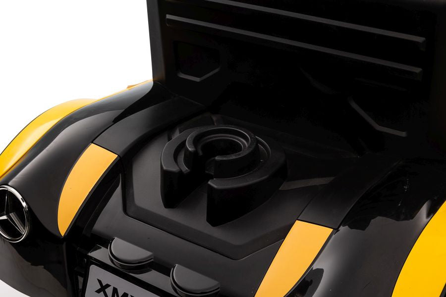 Battery-powered car Mercedes XMX622 Yellow – view 6