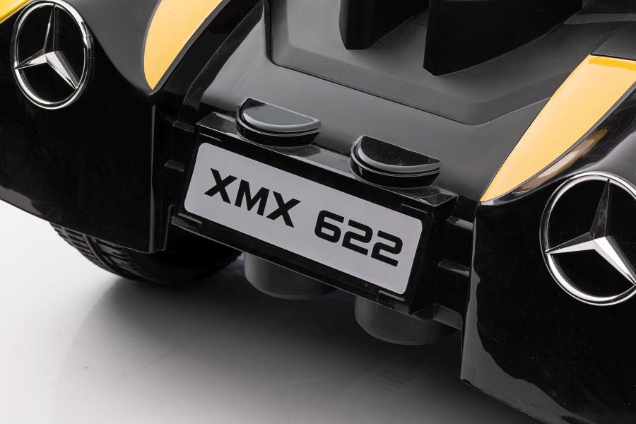 Battery-powered car Mercedes XMX622 Yellow – view 7