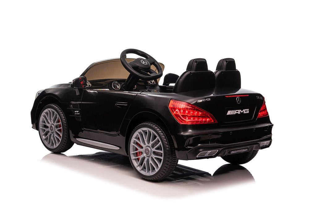 Battery Car Mercedes SL65 S Black Painted LCD – view 4