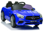 Battery Car Mercedes SL65 S Blue Lacquered LCD – Electric Ride-On