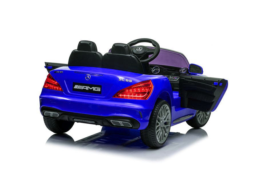 Battery Car Mercedes SL65 S Blue Lacquered LCD – view 3