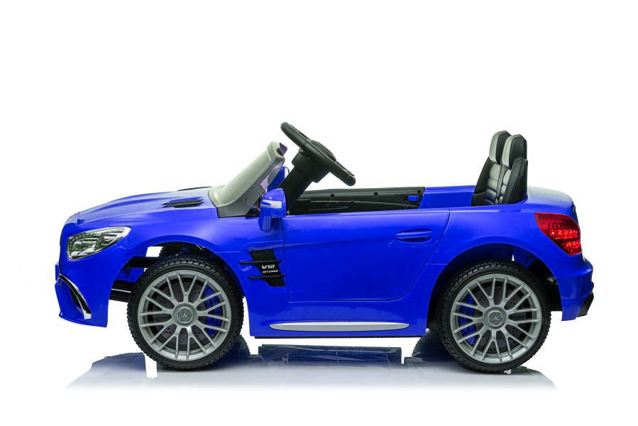 Battery Car Mercedes SL65 S Blue Lacquered LCD – view 5