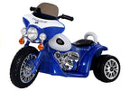 Blue Electric Ride On Motorcycle JT568 – view 3